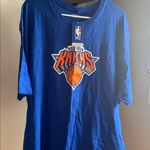 NBA Blue New York Knicks Short Sleeve Tee